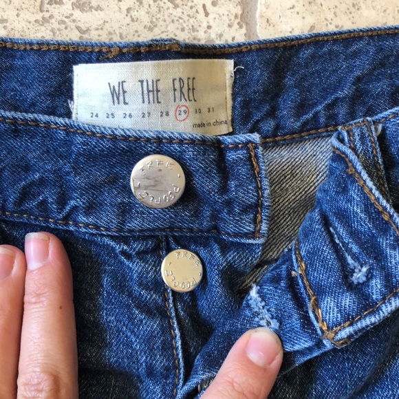 Denim cutoffs - Picture 2 of 5